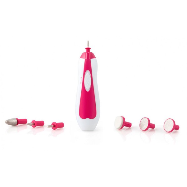 Orbegozo 5125 set de manicura profesional 6 accesorios y neceser de transporte incluidos