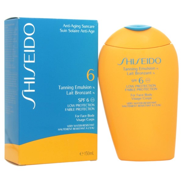 Shiseido anti-aging suncare tanning emulsion spf6 150ml