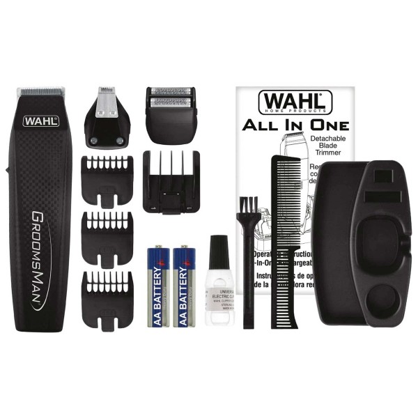 Wahl 5537-3016 groomsman recortadora todo en uno con 6 accesorios Wahl 5537-3016 groomsman recortadora todo en uno con 6 accesorios