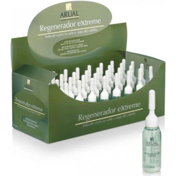 Arual regenerador extreme tratamiento caida del cabello 36 ampollas 36un